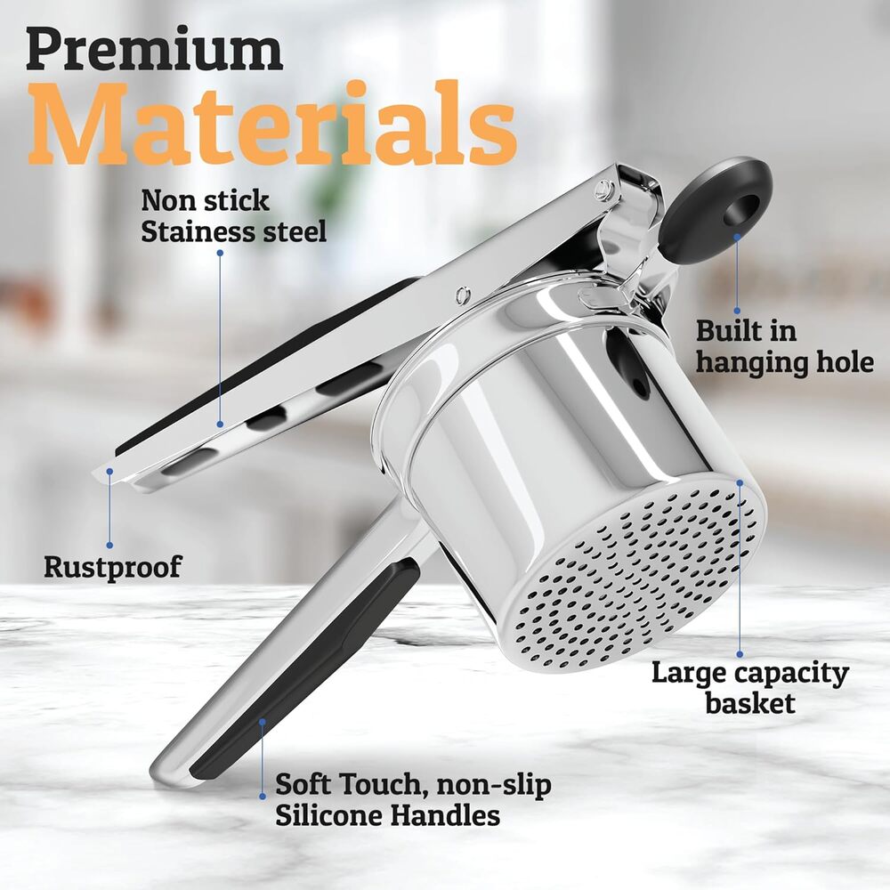 PriorityChef Large 15oz Potato Ricer - Picture 3 of 4